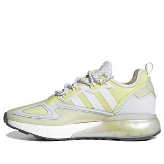 adidas (WMNS) adidas ZX 2K Boost White Yellow Tint GX2711
