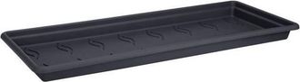 ELHO Plato Para Maceta Green Basic Xxl O 72.2 X H 5.5 Cm - Negro