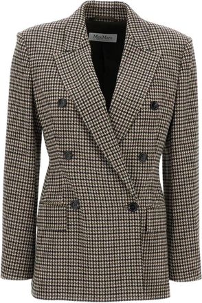 Max Mara Eccelso Jersey Blazer - Dames - Jassen - Veelkleurig - Maat: S Jersey