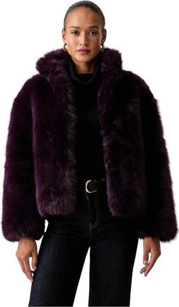 Silvian Heach Unnat Jacket - Dames - Jassen - Paars - M - Leer - Jassen