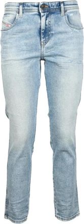 Diesel jeans - Dames - Slim Fit Jeans - Blauw - W26 - Katoen - Jeans