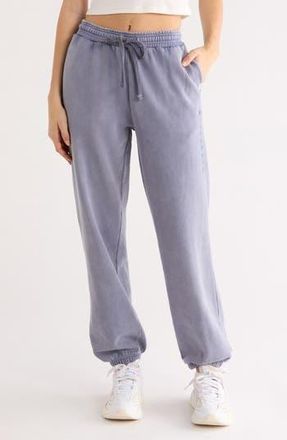 Billabong Saltwashed Stretch Cotton Fleece Joggers in Stone Blue at Nordstrom Rack, Size Small