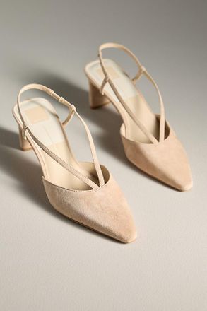 Dolce Vita Ginay Pointed-Toe Slingback Heels