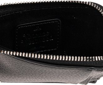 Vivienne Westwood Card Holder With Logo, Unisex, Black