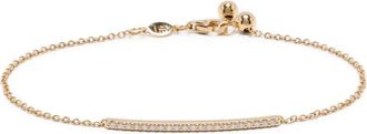 ROSEKEY Bracciale in oro giallo 18 carati con diamanti
