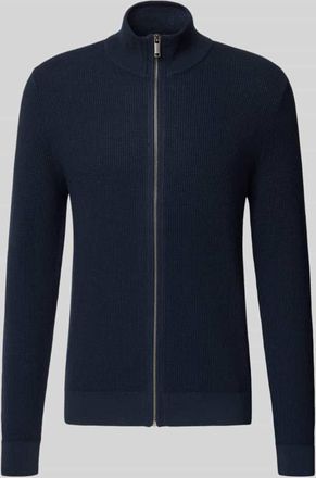 Mc Neal Strickjacke mit Reißverschluss in Marine, Größe XXXL