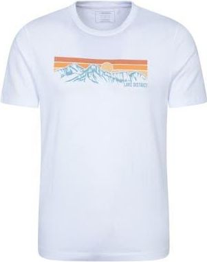 Mountain Warehouse Lake District Mountain T-Shirt in White at Nordstrom, Size Xx-Large