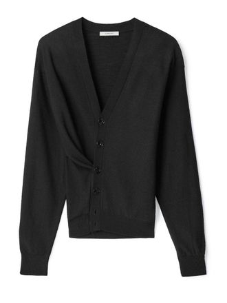 Christophe Lemaire Relaxed Twisted Cardigan