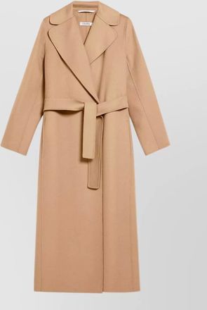 Max Mara wool belted long coat