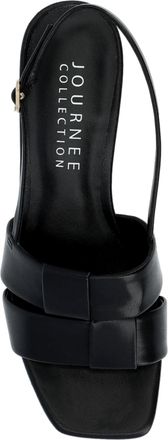 Journee Collection Tabatha Black TABATHA-BLK Womens