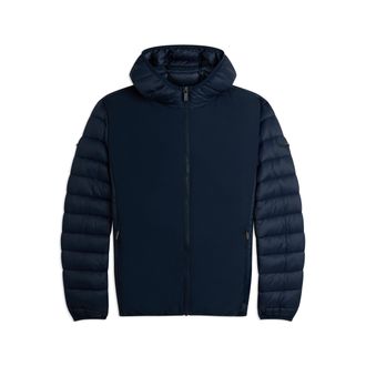Freddy Piumino Trapuntato con Fronte in Softshell, Zip e Cappuccio