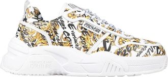 Versace Jeans Couture Witte lage sneakers - Dames - Sneakers - Veelkleurig - 40 EU - Schoenen