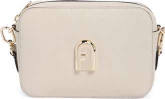 Furla Gardenia Mini Camera Case Crossbody Bag in Perla E+Toni Cognac at Nordstrom Rack