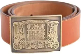 Fendi Pre-owned Belts, female, Brown, Size: ONE SIZE Pre-owned Leather Belt