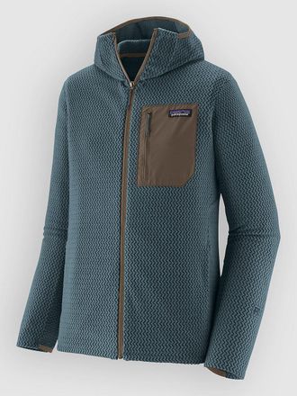 Patagonia R1 Air Full-Zip Hoody Fleecejacke blau