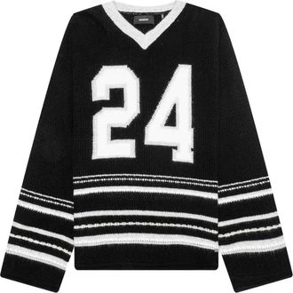 Nahmias Maglione a righe - Nero