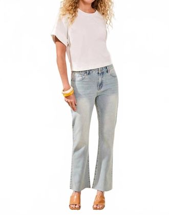 Tribal Sophia Curvy 90S Straight Leg Denim Jean In Westcoast