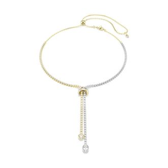 Swarovski Hyperbola Y Halsketting - Dames - Kettingen - Geel - ONE Size - Accessoires