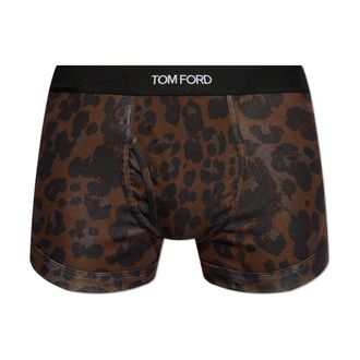 Tom Ford Bottoms, male, Brown, Size: S Cotton Boxers