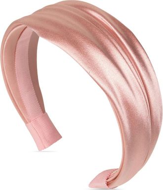 Jennifer Behr Natasha Draped-satin Headband