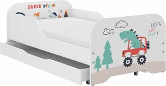 OEM Cama Infantil Miki 140x70 T-rex