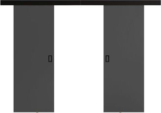 Mirjan24 Mobilier1 - Puerta Corredera Dover 199, Grafito