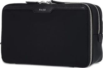 Anya Hindmarch Trousse make up con doppia zip - Nero