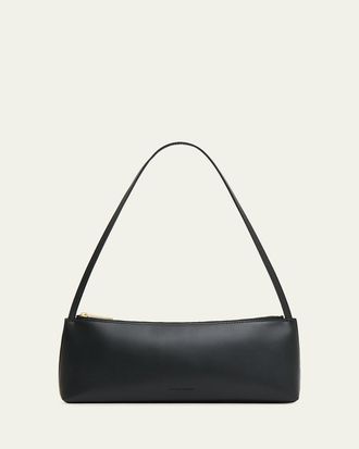 Mansur Gavriel Gaia Baguette Leather Shoulder Bag