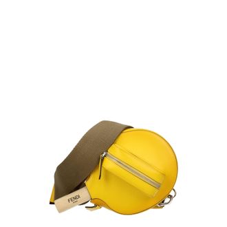 Fendi Idee regalo Racket holder Uomo Pelle Giallo