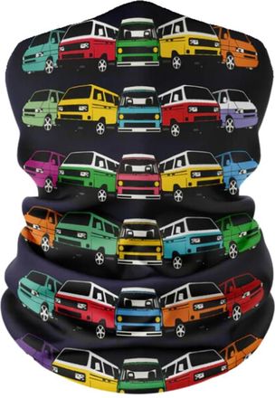 Generic Camper Van Snood/Neck Warmer, Multicoloured T25, T4, T5, T6. 2-3 Day Delivery