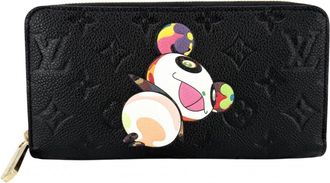 Louis Vuitton Black Multi-Color Monogram Empreinte Long Wallet (Bi-Fold) (Pre-Owned)