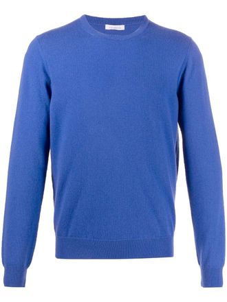 Malo Maglione Shaved - Blu