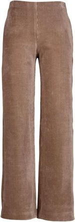 Raffaello Rossi Pull-on Wijde Broek - Dames - Broeken - Bruin - Maat: M Jersey