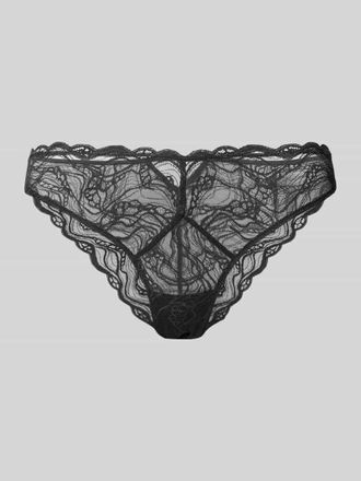 Calvin Klein Underwear Bikini Brief in semitransparentem Design in Black, Gr&ouml;&szlig;e XS