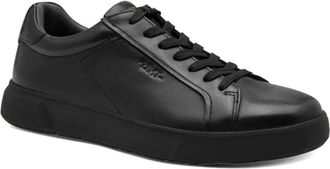 Tamaris Leren Sneaker - Heren - Sneakers - Zwart - 42 EU - Leer - Schoenen
