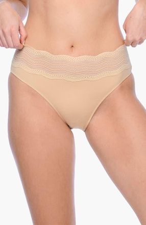 Cosabella Dolce High Rise Bikini in Blush at Nordstrom, Size X-Large
