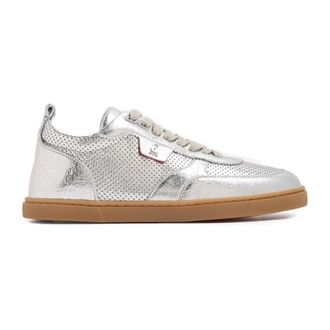 Christian Louboutin Schoenen, Dames, Grijs, 38 EU, Leer, Vontade Sneaker
