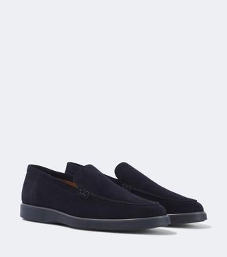 Magnanni Coroa suede loafers