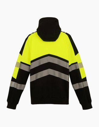 Regatta Mens Regatta Professional Mens High-Vis Hoodie - Multi/Black - Size: 48