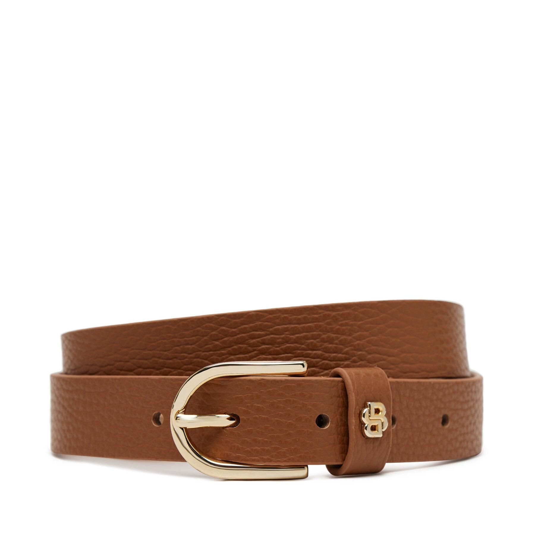 BOSS - Cintura In Pelle Con Fibbia Con Logo - Nero - 2