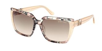 Guess GM00012 59P Womens Sunglasses Tortoiseshell Size 58