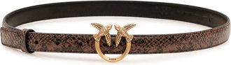 Pinko Pinko, Accessoires, Dames, Bruin, XS, Love Berry H2 Belt