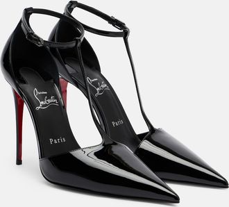 Christian Louboutin Kate patent leather pumps
