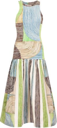 Silvia Tcherassi Jamelia mini-jurk - Beige