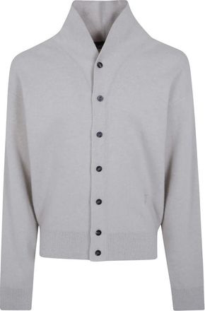 Jacquemus Le Cardigan Pelota - Heren - Vesten - Beige - L - Wol - Truien & Vesten