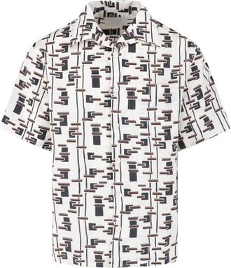 Prada Camicia In Misto Cotone