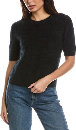 Fort&eacute; Cashmere Brushed Cashmere Sweater