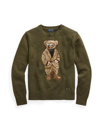Ralph Lauren SAFARI POLO BEAR SWEATER