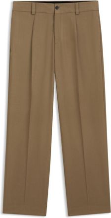 HUGO BOSS Modern-fit trousers in stretch twill