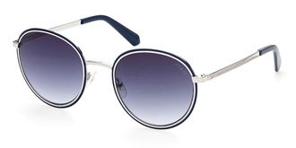 Guess GU00047 10W Mens Sunglasses Silver Size 54